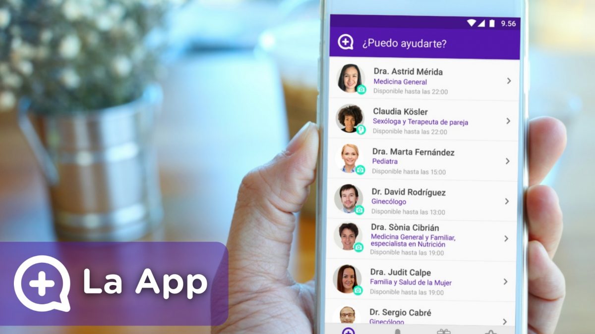 mediquo, tu amigo médico. chat médico. startup de salud, medicina, health.