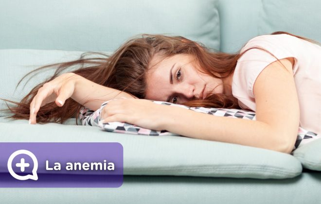 Persona cansada, con fatiga, falta de vitaminas, anemia, menstruación, embarazo