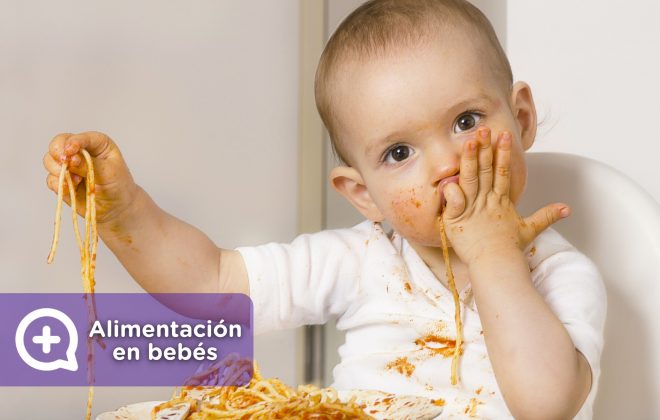 Alimentación bebé, comida solida, cuando empezar. mediQuo - tu amigo médico, chat médico, pediatría