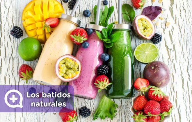 Batidos naturales de fruta. Fuente de vitaminas, antioxidantes. Mediquo, tu amigo médico. Chat médico. Nutrición.