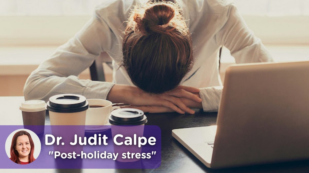Post-holiday stress, depression, return to work. MediQuo, medical chat. Your doctor friend Judit Calpe.