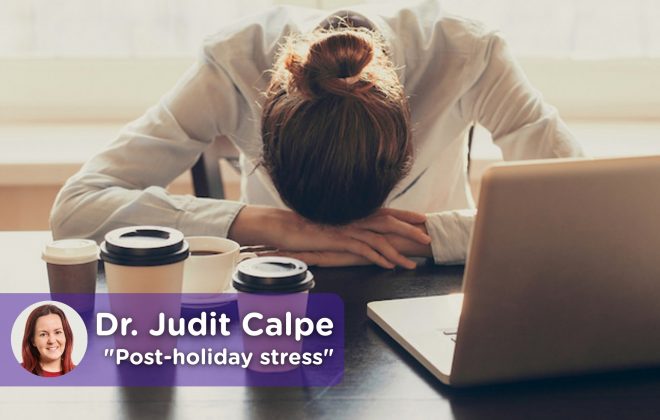 Post-holiday stress, depression, return to work. MediQuo, medical chat. Your doctor friend Judit Calpe.