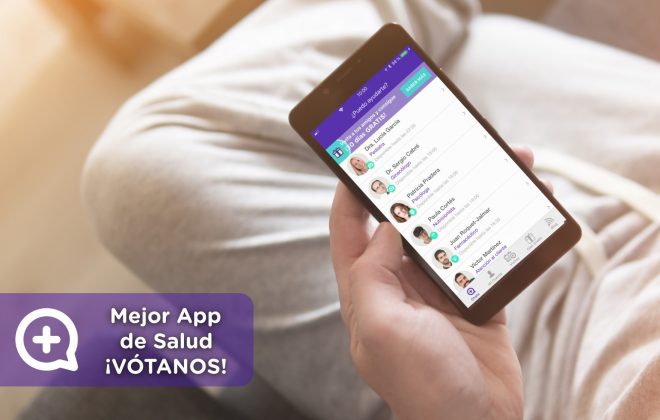 Mejor app de salud y bienestar 2018. MediQuo, tu amigo médico, chat médico. The awards. Startup mhealth health