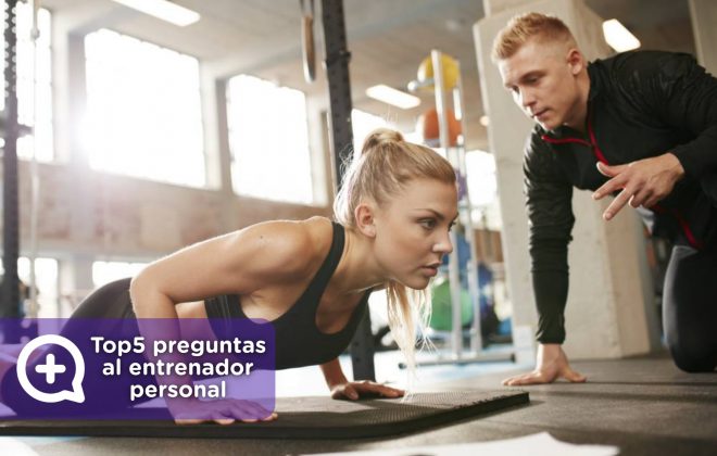 Las 5 preguntas más frecuentes al entrenador personal, entrenamiento deportivo, rutinas, gimnasio, workout, workdone. MediQuo, tu amigo médico. Chat médico.