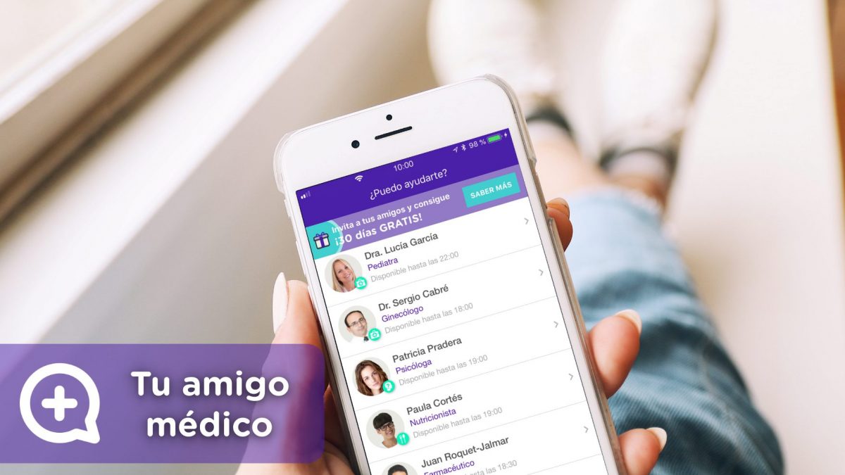 MediQuo, tu amigo médico, chat médico. Salud y medicina al alcance de todo el mundo.