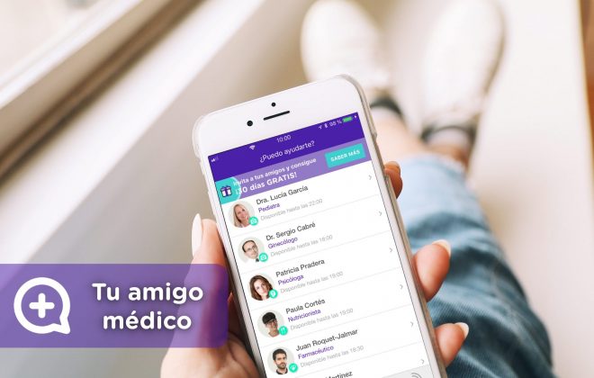 MediQuo, tu amigo médico, chat médico. Salud y medicina al alcance de todo el mundo.