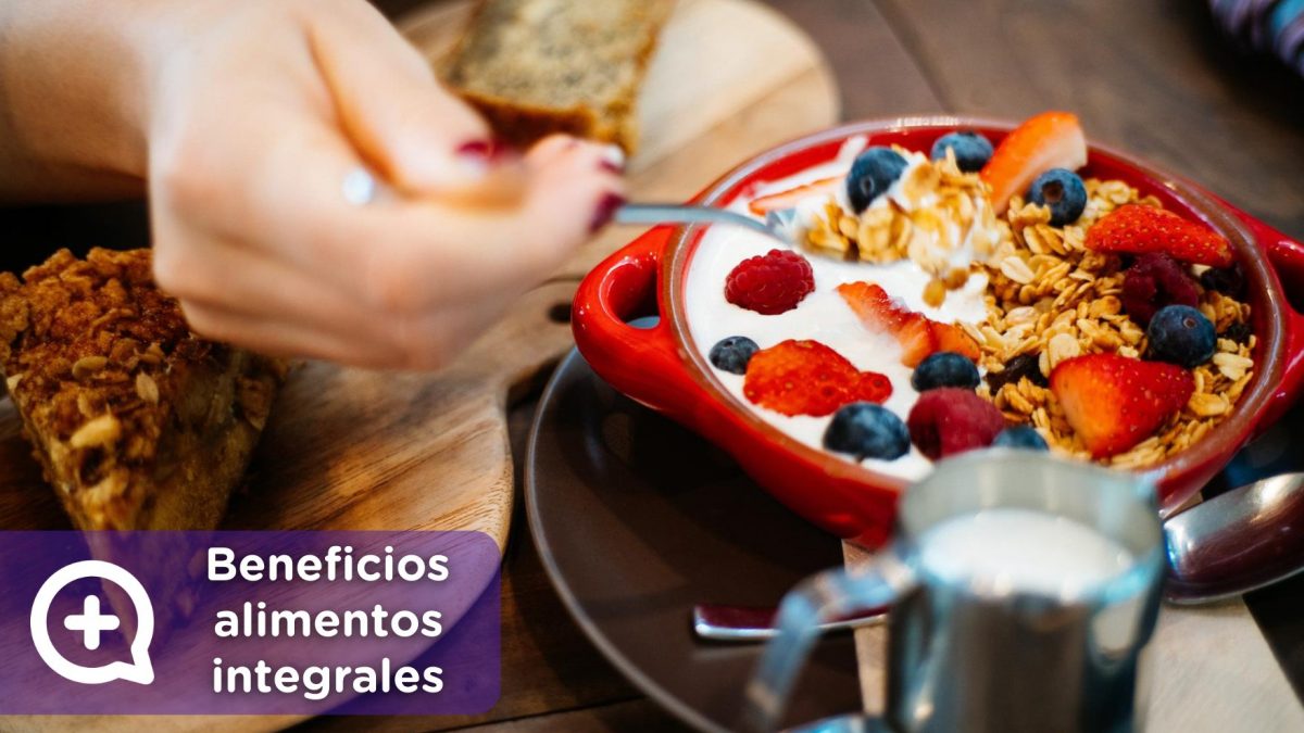 Alimentos integrales, beneficios para la salud. Diabetes, colesterol y celiaquía. MediQuo, tu amigo médico. Chat médico.