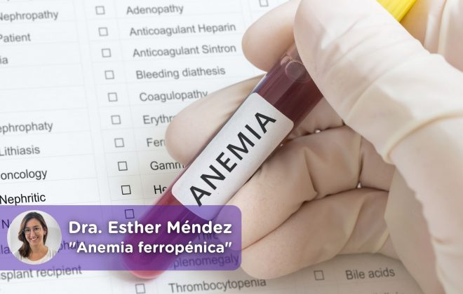 Consejos para la anemia ferropénica. Mediquo, Tu amigo médico. Esther Méndez. Hierro.