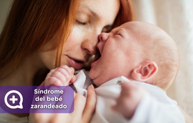 síndrome bebé zarandeado. Madre, violencia, pediatría. Padre. Mediquo, tu amigo médico. Chat médico. Lesión craneal.