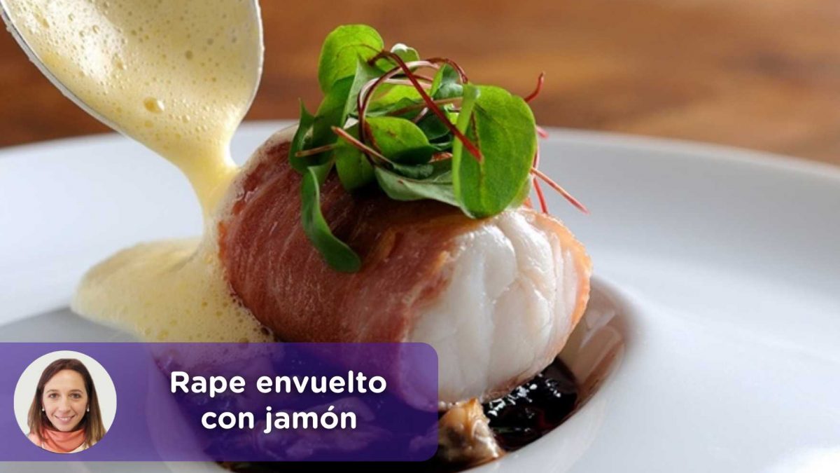 receta rape envuelto con jamón. mediquo, nutrición, Cristina Romagosa. Salud. MediQuo.