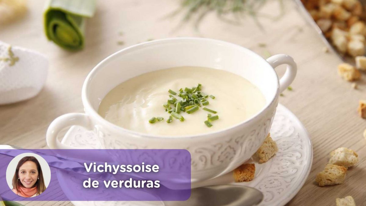 Vichyssoise de verduras, nutrición, alimentación sana, recetas, mediquo, tu amigo médico.