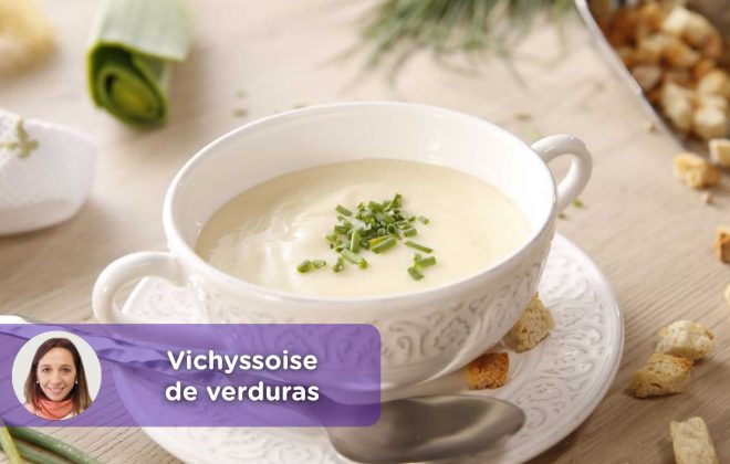 Vichyssoise de verduras, nutrición, alimentación sana, recetas, mediquo, tu amigo médico.