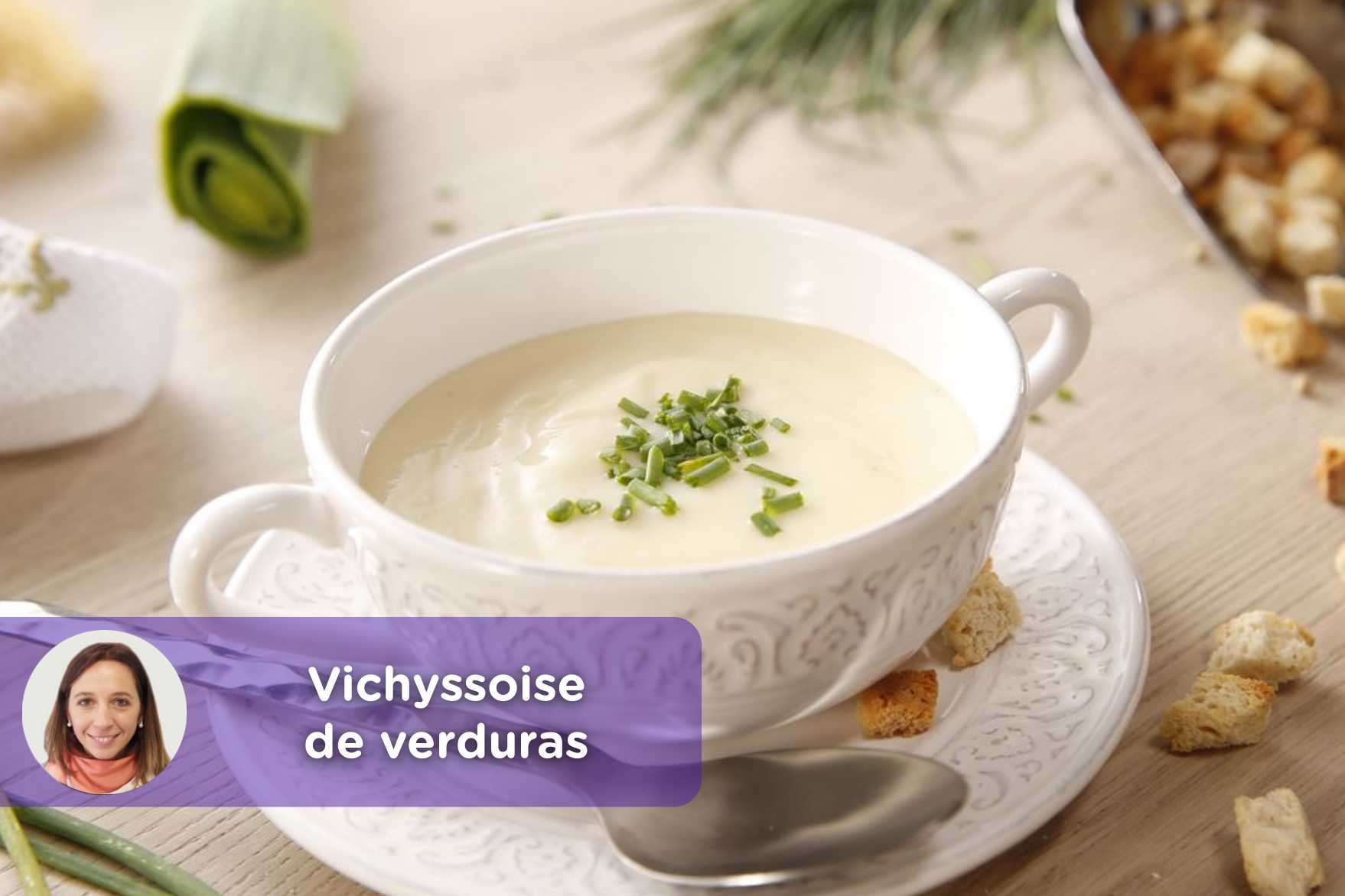 Receta: Vichyssoise de verduras - mediQuo