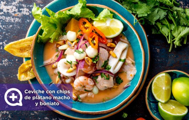 Receta ceviche peruano. Latinoamerica. Recetas. Mediquo. Tu amigo médico. Chat médico.