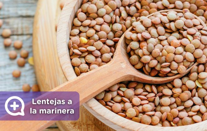 Lentejas a la marinera. Recetas. Nutrición. Mediquo. Tu amigo médico. Chat médico.