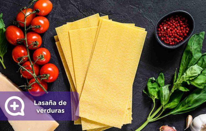 lasaña de verduras, recetas fáciles, mediquo. salud, nutrición