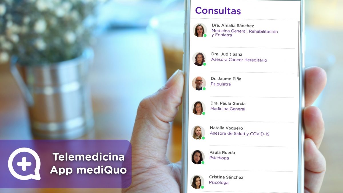 App, telemedicina, chat, mediquo, medicos, medico, android, ios, móvil, asesor de salud