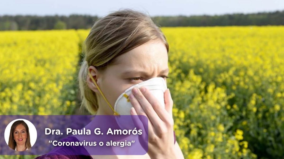 Coronavirus, covid19, alergia, alergia primaveral, mediquo, Paula García Amorós, salud, telemedicina, app.