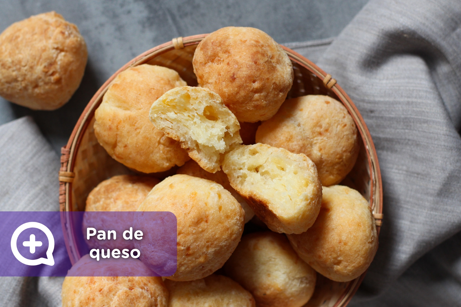 Receta pan de queso mediQuo
