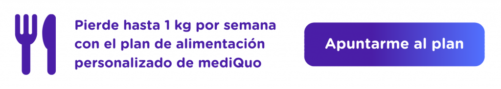 Banner plan nutrición mediQuo, perder peso, kilos, dieta