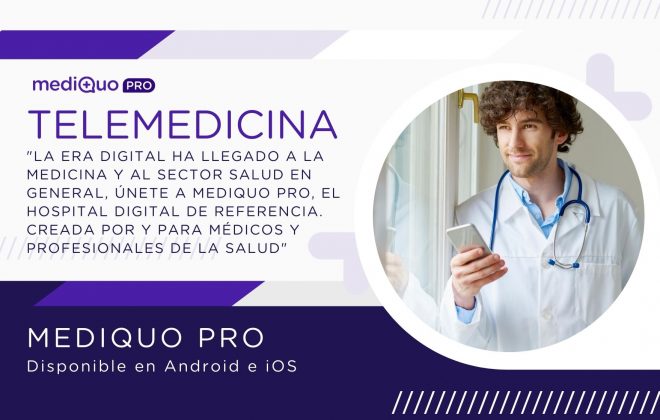 App Telemedicina mediQuo PRO. Salud. Aseguradoras, Seguros de Salud, Médicos, Enfermeros, Psicólogos, Chat médico, Consulta online, Trabajo para médicos