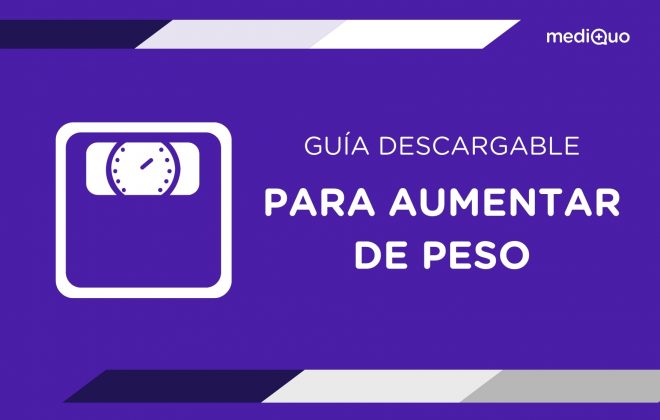 Guía descargable para aumentar de peso mediQuo