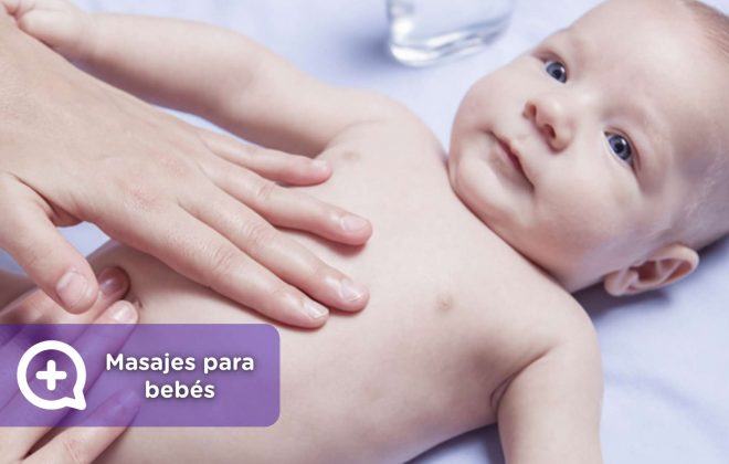 masajes cólicos, estreñimiento, dolor de barriga en los bebés. mediQuo, pediatría, salud.