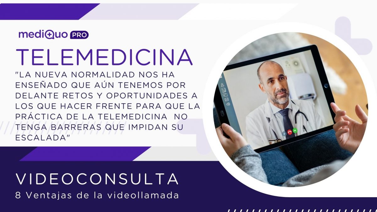 Videoconsulta videollamada Telemedicina mediQuo PRO