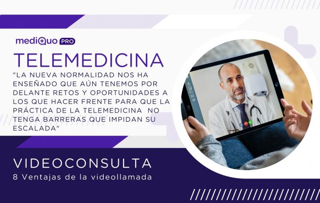 Videoconsulta videollamada Telemedicina mediQuo PRO