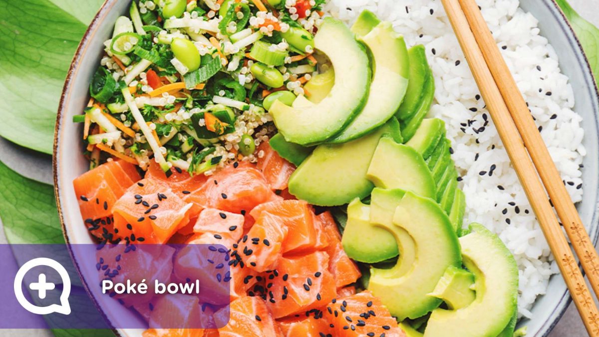 receta, recetas fáciles, poké bowl, salmón, atún, cocinar, nutrición, saludable, mediquo, salud.