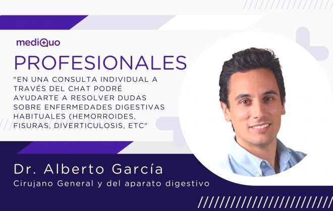 Cirujano General y del aparato digestivo. Dr. Alberto García García. Salud, MediQuo, Chat médico, Consulta online.