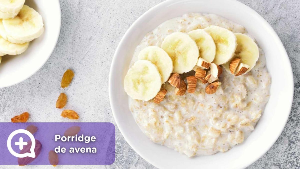 Desayuno saludable, porridge de avena y banana, recetas, receta saludable, mediquo, salud, nutrición