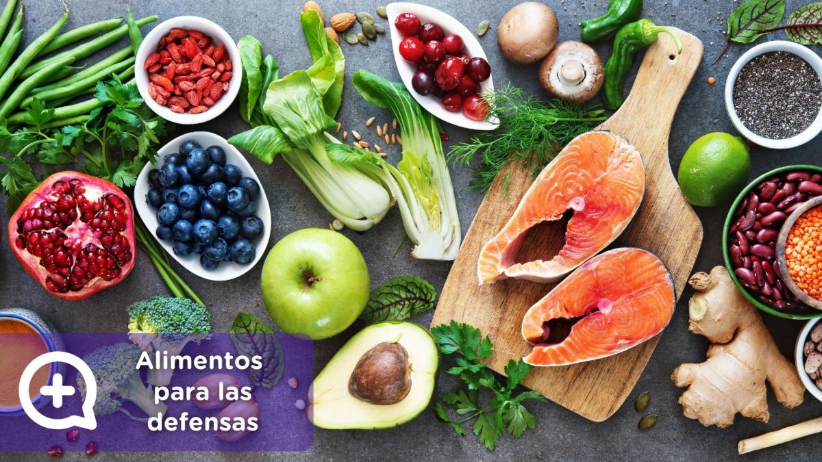 Alimentos para las defensas. MediQuo. Telemedicina, Nutrición, salud, vitaminas, consulta médica.