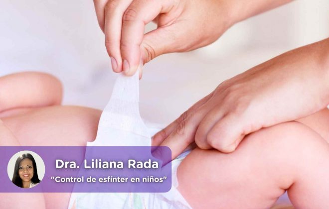 Control de esfínter en niños, Liliana Rada, Pediatría, pañal, niños, bebé, pipí, caca