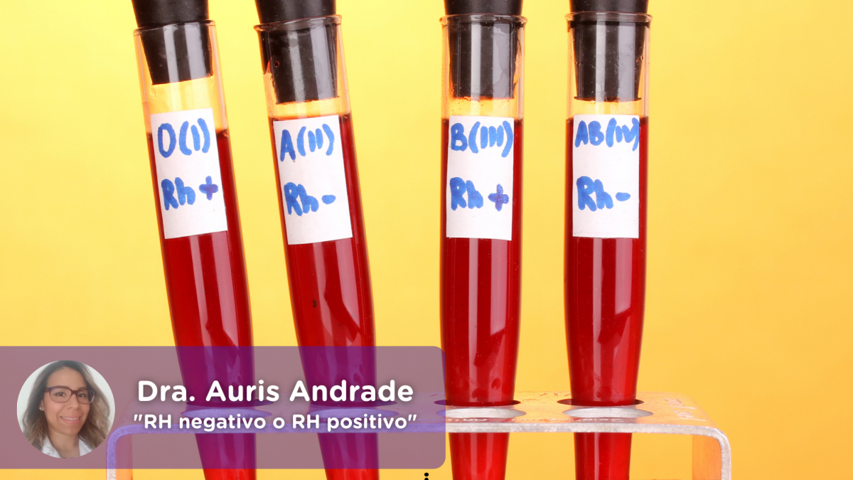 RH negativo o positivo. Auris Andrade. Embarazo. MediQuo