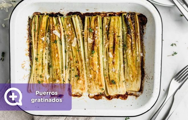 Receta_puerros_mediQuo Salud, nutrición, parmesano, perejil, nata, recetas, recetas fáciles