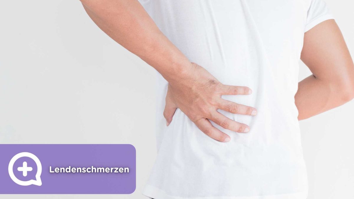 Schmerzen im unteren Rückenbereich mediQuo