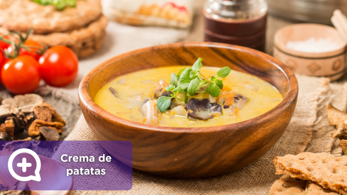 Crema de patatas y setas_mediQuo_recetas