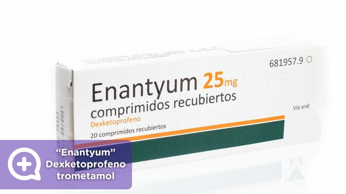 Enantyum. Dexketoprofeno trometamol. MediQuo. blog.