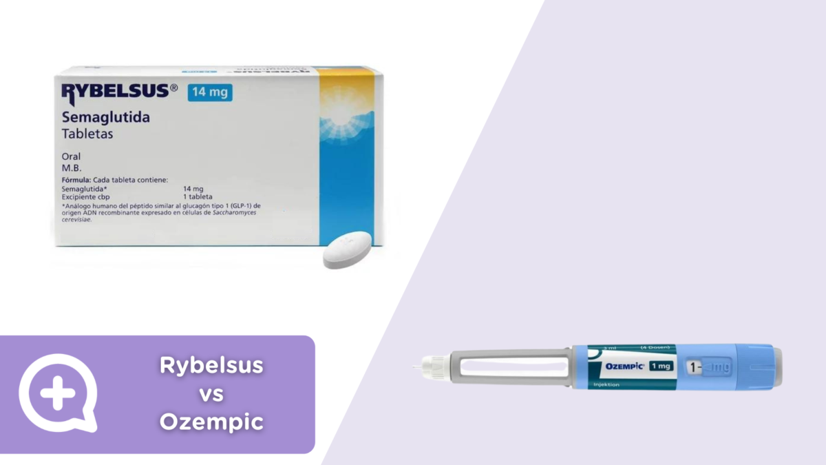 Rybelsus vs Ozempic. Semaglutida. Diferencias. Pérdida de peso. Diabetes Tipo 2