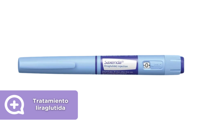 Tratamiento liraglutida. Ozempic. Wedovy. Saxenda. Consulta online + receta privada.