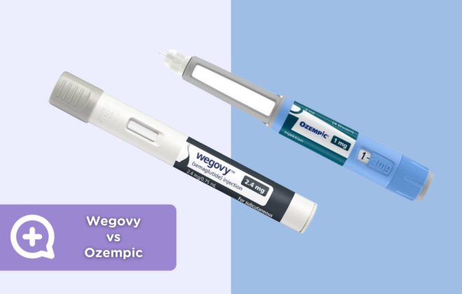 Diferencias Wegovy vs Ozempic. Tratamiento Liraglutida, semaglutida. Clínica Pérdida de peso. Inyecciones. Receta. Prescripción. Consulta online. MediQuo. Diabetes. Medicación.