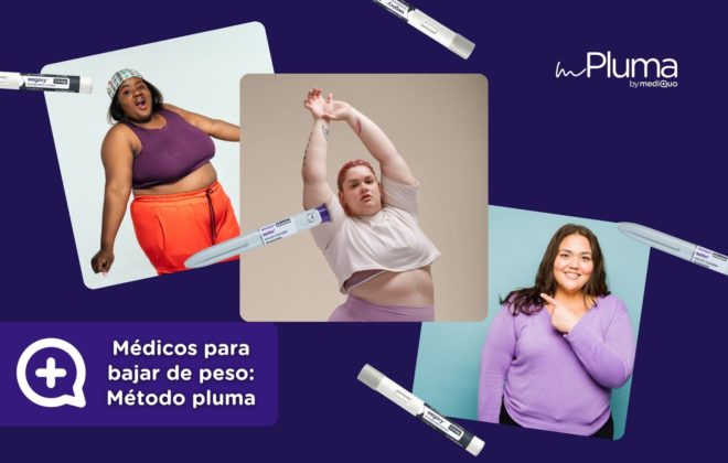 Médicos para bajar de peso Método pluma. Mounjaro, Wegovy, Saxenda, Ozempic. Clínica Pérdida de peso. Consulta online. MediQuo. Liraglutida, semaglutida, tirzepatida.