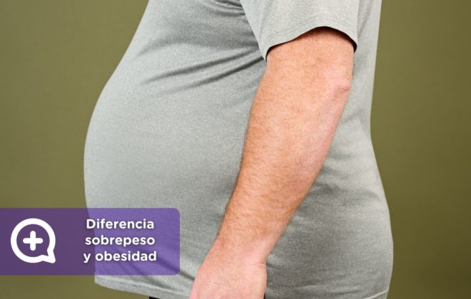 Diferencia sobrepeso y obesidad