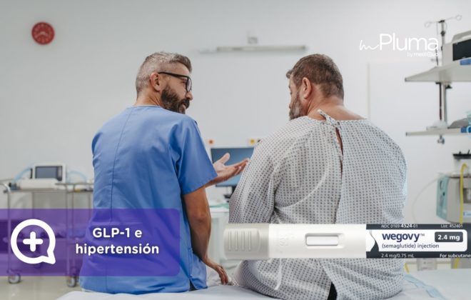 GLP-1 e hipertensión cómo los tratamientos para perder peso ayudan a controlar la presión arterial. Médicos para bajar de peso Método pluma. Mounjaro, Wegovy, Saxenda, Ozempic. Clínica Pérdida de peso. Consulta online. MediQuo. Liraglutida, semaglutida, tirzepatida.