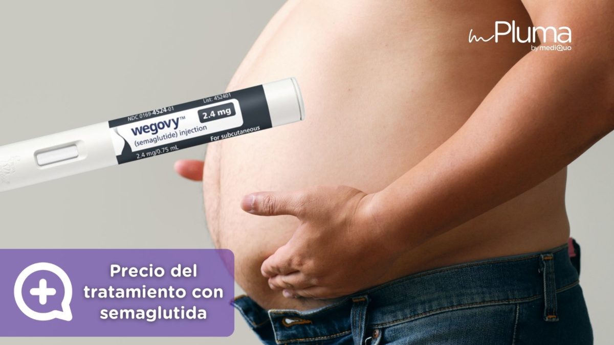Precio del tratamiento con semaglutida en España cuánto cuesta realmente perder peso con Wegovy. Médicos para bajar de peso Método pluma. Mounjaro, Wegovy, Saxenda, Ozempic. Clínica Pérdida de peso. Consulta online. MediQuo. Liraglutida, semaglutida, tirzepatida.