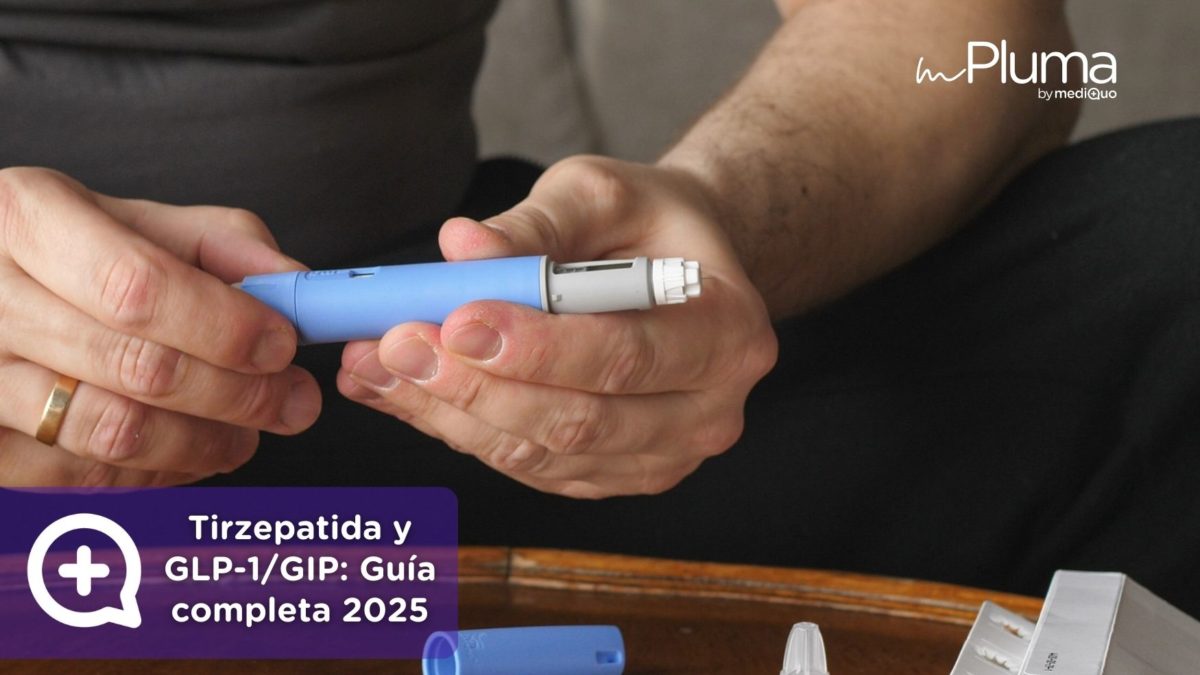 Tirzepatida y la nueva generación de GLP-1GIP Guía completa 2025 para perder peso con éxito. Médicos para bajar de peso Método pluma. Mounjaro, Wegovy, Saxenda, Ozempic. Clínica Pérdida de peso. Consulta online. MediQuo. Liraglutida, semaglutida, tirzepatida.