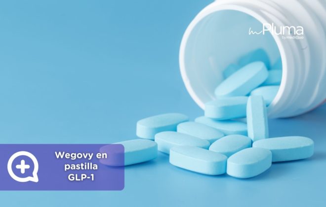 Pastillas de Wegovy en formato oral, medicamento GLP-1 para la pérdida de peso y el tratamiento de la obesidad.