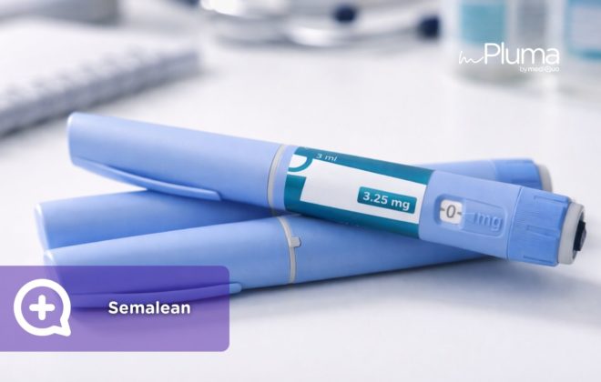 pluma de semaglutida para adelgazar sobre mesa médica en consulta clínica