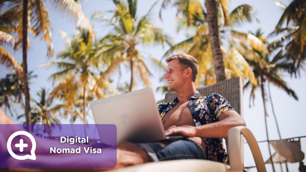 Remote worker getting medical certificate online for Spain Digital Nomad Visa application